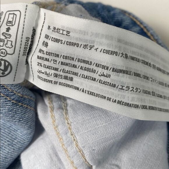 NWT High-Rise Vintage Flare Jeans | Y2K | Light Wash | Women's Size 1Long - Picture 11 of 16